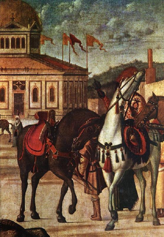 CARPACCIO, Vittore Triumph of St George (detail) dsf France oil painting art